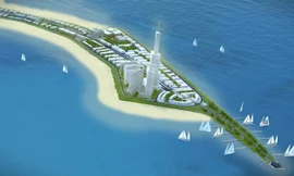 Khu đô thị lấn biển Cần Giờ có toà tháp cao 108 tầng