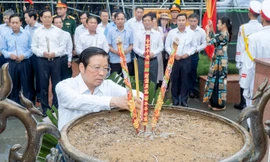 Nhiều hoạt động kỷ niệm 76 năm Ngày Thương binh liệt sỹ tại Côn Đảo