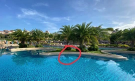 Công an giám định hiện trường vụ cháu bé người Nhật tử vong tại hồ bơi khu resort 