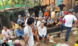 Triệt phá trường gà 'khủng' giữa trung tâm tỉnh Bình Thuận