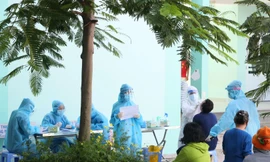 Bà Rịa-Vũng Tàu xét nghiệm tầm soát COVID-19 cho người dân.