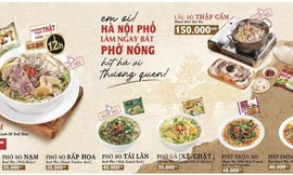Ra mắt quán phở ăn liền Đệ Nhất tại Hà Nội 