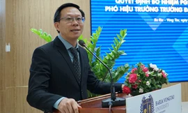 Trường ĐH Bà Rịa - Vũng Tàu có Phó Hiệu trưởng mới