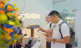 Khắc họa 'khoảnh khắc hừng đông' ở sân bay Phú Quốc