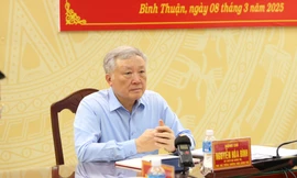 Đoàn kiểm tra của Bộ Chính trị làm việc tại Bình Thuận