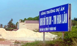 Khu dân cư Hòa Lân ở Bình Dương.