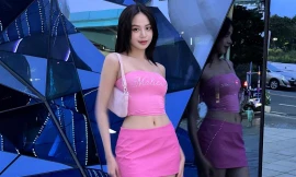 Hoa hậu Thanh Thủy chuộng mặc crop-top khoe eo thon 