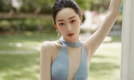 Nữ diễn viên Mộng Tiệp bị quay lén dưới váy ngắn