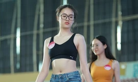 Buổi tập cuối của 35 thí sinh Hoa hậu Việt Nam 2022