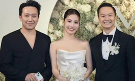 Gần như cả showbiz Việt quy tụ ở lễ cưới Diễm My 9X