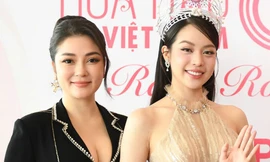 Hoa hậu Nguyễn Thị Huyền đọ sắc Huỳnh Thị Thanh Thủy