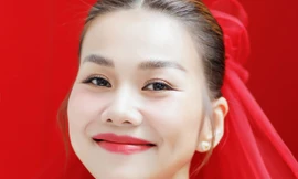 Hình ảnh đầu tiên ở đám cưới Thanh Hằng và nhạc trưởng Nhật Minh