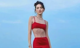 Showbiz 5/9: 'Ma nữ đẹp nhất Thái Lan' mặc quần cạp trễ khi đến Việt Nam 