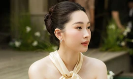 Hoa hậu Đặng Thu Thảo và dàn sao dự cưới Cao Thiên Trang