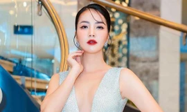 Thụy Vân trông khác lạ