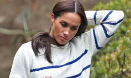 Mặt mộc của Meghan 