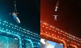 Showbiz 16/4: Nữ diễn viên Trung Quốc tử vong sau màn đu người trên cao 