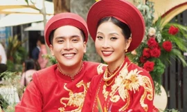 Lễ rước dâu phong cách miền Tây của MC Liêu Hà Trinh