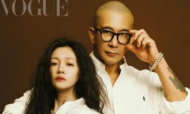 Ảnh vợ chồng Từ Hy Viên trên tạp chí