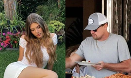 Leonardo DiCaprio bên bạn gái kém 25 tuổi