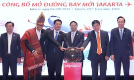 Thủ tướng chứng kiến lễ công bố mở đường bay thẳng đầu tiên Jakarta – Hà Nội