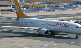 Máy bay Pegasus. Ảnh: Reuters.