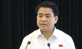 Chủ tịch UBND TP Hà Nội Nguyễn Đức Chung. Ảnh: Võ Hải.