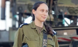 Đại úy Or Na'aman thuộc Lực lượng phòng vệ Israel. Ảnh: IDF.