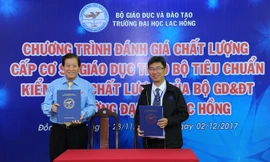 ĐH Lạc Hồng được công nhận đạt chuẩn chất lượng giáo dục