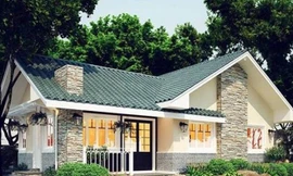 Những mẫu nhà 1 tầng đẹp dưới 500 triệu cho vợ chồng trẻ ít tiền