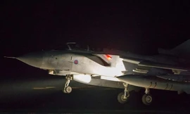 Tận thấy tiêm kích Anh, Pháp xuất kích tấn công Syria