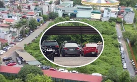 Bên trong bãi xe không phép trên khu đất 'vàng' rộng hơn 10.000m2 tại số 295 Lê Duẩn.