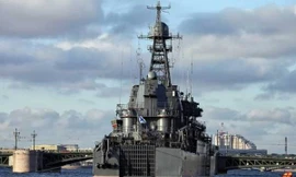 Tàu Minsk lớp Ropucha của Hải quân Nga. Nguồn: RT.