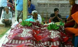 Hai cha con chết đuối thương tâm khi đi chài cá 