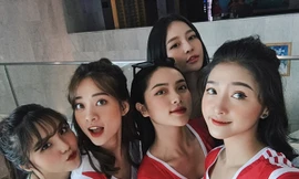 Nhìn gần dàn hot girl khoe sắc cổ vũ World Cup 2018