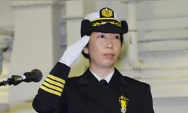 Bà Ryoko Azuma sẽ chỉ huy một đơn vị gồm 4 tàu chiến.