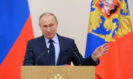 Tổng thống Nga Vladimir Putin. Nguồn: AFP/TTXVN.