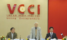 Tổng Bí thư Nguyễn Phú trọng làm việc với VCCI
