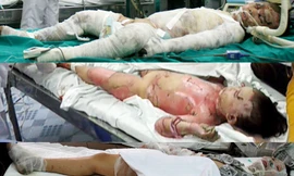 Vụ thiêu sống sáu người: Hai bố con đều 'giành' tội