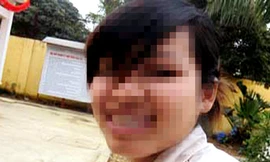 Đường phục thiện đẫm nước mắt của một nữ sinh