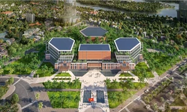 Phối cảnh trụ sở mới của ba cơ quan tỉnh Khánh Hòa 