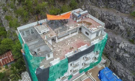 Cận cảnh 'cắt ngọn' loạt biệt thự cao cấp Ocean View Nha Trang 