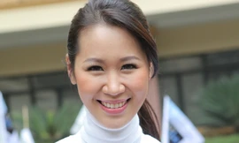 Dương Thùy Linh đạp xe cổ động Giờ trái đất