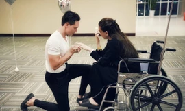 Khoảnh khắc Hồ Ngọc Hà bật khóc khi được Kim Lý cầu hôn