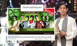 ‘Rap Việt’ lập siêu kỷ lục lượt xem, đồng dao 'Bắc Kim Thang' gây nổi da gà