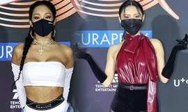 Sao Hàn diện trang phục hở bạo, khoe thân hình đẫy đà giữa thời tiết âm độ