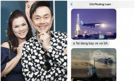 Nghẹn lòng trước dòng tin nhắn của Phương Loan khi linh cữu chồng đang trên đường sang Mỹ 