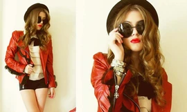 Diện đồ da 'chất lừ' cho đông này