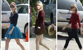 ‘Học lỏm’ thời trang mùa thu phong cách của Taylor Swift