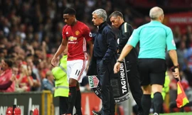 Anthony Martial được cho là đã văng tục với HLV Jose Mourinho.